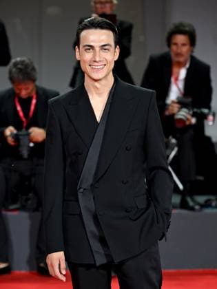 Venice, 80th Venice Film Festival 2023 - Evening 5 - red carpet Filming Italy. In the photo Matteo Paolillo  Copyright: xManuelexMangiarottix xipa-agencyx xPoolxPhotoxEventsx02x IPA_IPA40044968