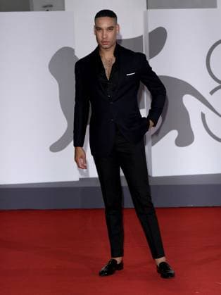 Venice, 80th Venice Film Festival 2023 - Evening 5 - red carpet Filming Italy. In the photo Royce Pierreson  Copyright: xManuelexMangiarottix xipa-agencyx xPoolxPhotoxEventsx02x IPA_IPA40047442