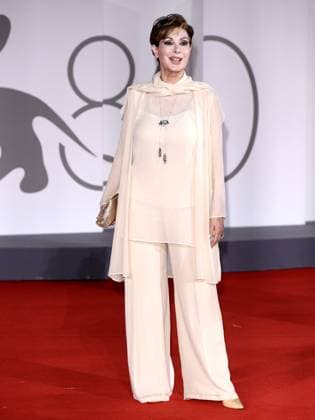 Venice, 80th Venice Film Festival 2023 - Evening 5 - red carpet Filming Italy. In the photo Edwige Fenech  Copyright: xManuelexMangiarottix xipa-agencyx xPoolxPhotoxEventsx02x IPA_IPA40047511