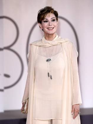 Venice, 80th Venice Film Festival 2023 - Evening 5 - red carpet Filming Italy. In the photo Edwige Fenech  Copyright: xManuelexMangiarottix xipa-agencyx xPoolxPhotoxEventsx02x IPA_IPA40047516
