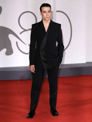 Venice, 80th Venice Film Festival 2023 - Evening 5 - red carpet Filming Italy. In the photo Matteo Paolillo  Copyright: xManuelexMangiarottix xipa-agencyx xPoolxPhotoxEventsx02x IPA_IPA40047520