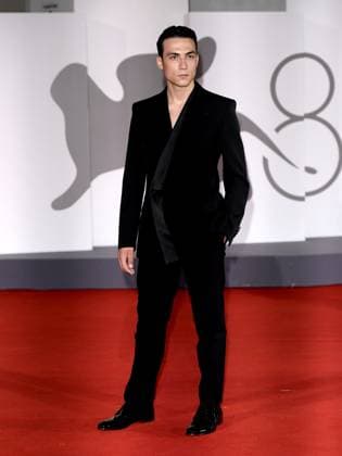Venice, 80th Venice Film Festival 2023 - Evening 5 - red carpet Filming Italy. In the photo Matteo Paolillo  Copyright: xManuelexMangiarottix xipa-agencyx xPoolxPhotoxEventsx02x IPA_IPA40047523