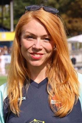 Esther Roling at the charity soccer match Kicken mit Herz 2023 in favor of the heart center of the UKE at the Stadiun Hoheluft Hamburg, 03 09 2023 Foto:xgbrcix xFuturexImagex kicken_3914