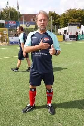 Bjarne Mädel at the charity soccer match Kicken mit Herz 2023 in favor of the heart center of the UKE at the Stadiun Hoheluft Hamburg, 03 09 2023 Foto:xgbrcix xFuturexImagex kicken_3916
