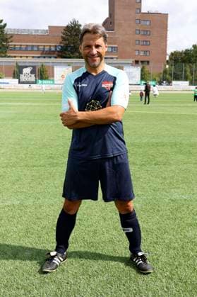 Patrick Bach at the charity soccer match Kicken mit Herz 2023 in favor of the heart center of the UKE at the Stadiun Hoheluft Hamburg, 03 09 2023 Foto:xgbrcix xFuturexImagex kicken_3920