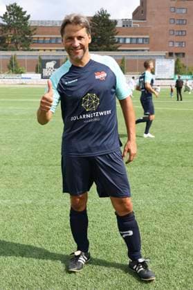 Patrick Bach at the charity soccer match Kicken mit Herz 2023 in favor of the heart center of the UKE at the Stadiun Hoheluft Hamburg, 03 09 2023 Foto:xgbrcix xFuturexImagex kicken_3921