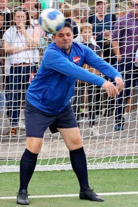 Tim Mälzer at the charity soccer match Kicken mit Herz 2023 in favor of the heart center of the UKE in the Stadiun Hoheluft Hamburg, 03 09 2023 Foto:xgbrcix xFuturexImagex kicken_3942