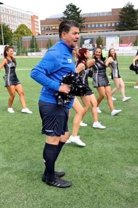 Tim Mälzer at the charity soccer match Kicken mit Herz 2023 in favor of the heart center of the UKE in the Stadiun Hoheluft Hamburg, 03 09 2023 Foto:xgbrcix xFuturexImagex kicken_3950
