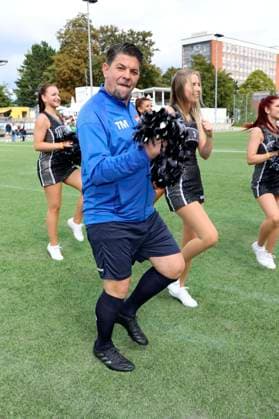 Tim Mälzer at the charity soccer match Kicken mit Herz 2023 in favor of the heart center of the UKE in the Stadiun Hoheluft Hamburg, 03 09 2023 Foto:xgbrcix xFuturexImagex kicken_3951