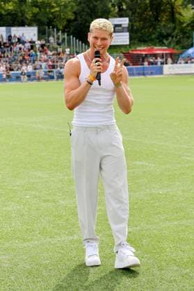 Luca Voß at the charity soccer match Kicken mit Herz 2023 in favor of the heart center of the UKE at the Stadiun Hoheluft Hamburg, 03 09 2023 Foto:xgbrcix xFuturexImagex kicken_3960