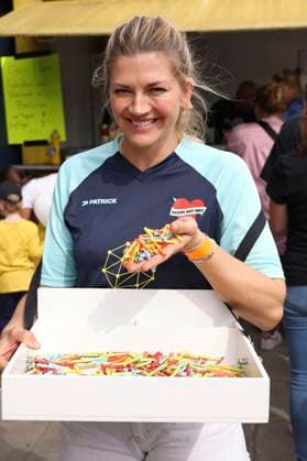 Nina Bott at the charity soccer match Kicken mit Herz 2023 in favor of the heart center of the UKE at the Stadiun Hoheluft Hamburg, 03 09 2023 Foto:xgbrcix xFuturexImagex kicken_3984