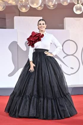 Venice Film Festival, Filming Italy Best Movie Award. Italy 03 Sep 2023 Diana Del Bufalo , during red carpet of the Filming Italy Best Movie Award. 80th Venice Film Festival, Italy on September 03, 2023., Credit:Maria Laura Antonelli Avalon Italy, Venice  Copyright: xMariaxLauraxAntonellix xAvalonx 0802830053