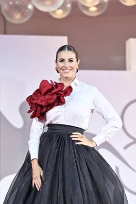 Venice Film Festival, Filming Italy Best Movie Award. Italy 03 Sep 2023 Diana Del Bufalo , during red carpet of the Filming Italy Best Movie Award. 80th Venice Film Festival, Italy on September 03, 2023., Credit:Maria Laura Antonelli Avalon Italy, Venice  Copyright: xMariaxLauraxAntonellix xAvalonx 0802830071