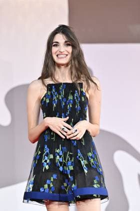 Venice Film Festival, Filming Italy Best Movie Award. Italy 03 Sep 2023 Pilar Fogliati , during red carpet of the Filming Italy Best Movie Award. 80th Venice Film Festival, Italy on September 03, 2023., Credit:Maria Laura Antonelli Avalon Italy, Venice  Copyright: xMariaxLauraxAntonellix xAvalonx 0802830168