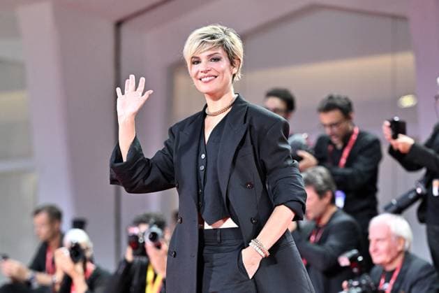 Venice Film Festival, Filming Italy Best Movie Award. Italy 03 Sep 2023 Micaela Ramazzotti , during red carpet of the Filming Italy Best Movie Award. 80th Venice Film Festival, Italy on September 03, 2023., Credit:Maria Laura Antonelli Avalon Italy, Venice  Copyright: xMariaxLauraxAntonellix xAvalonx 0802830622