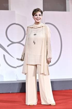 Venice Film Festival, Filming Italy Best Movie Award. Italy 03 Sep 2023 Edwige Fenech , during red carpet of the Filming Italy Best Movie Award. 80th Venice Film Festival, Italy on September 03, 2023., Credit:Maria Laura Antonelli Avalon Italy, Venice  Copyright: xMariaxLauraxAntonellix xAvalonx 0802831029