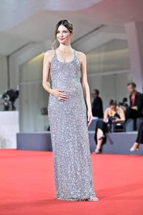 Venice Film Festival, Filming Italy Best Movie Award. Italy 03 Sep 2023 Annabelle Belmondo pregnant , during red carpet of the Filming Italy Best Movie Award. 80th Venice Film Festival, Italy on September 03, 2023., Credit:Maria Laura Antonelli Avalon Italy, Venice  Copyright: xMariaxLauraxAntonellix xAvalonx 0802831419