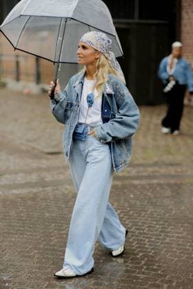 CPH SS24 - DAY 2 Skall Studio Street style, Olivia Anna-Catharina arriving at Skall Studio Spring-Summer 2024 show, during Copenhagen Fashion Week, Denmark, on August 9th, 2023. Photo by Marie-Paola Bertrand-Hillion ABACAPRESS.COM Copenhagen Denmark  Copyright: xBertrand-HillionxMarie-Paola ABACAx 866307_014 Bertrand-HillionxMarie-Paola ABACAx 866307_014