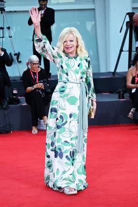 Venice, 80th Venice Film Festival 2023, Evening 6. Red Carpet Diva and Woman. In the photo Sandra Milo  Copyright: xManuelexMangiarottix xipa-agencyx xPoolxPhotoxEventsx02x IPA_IPA40064778