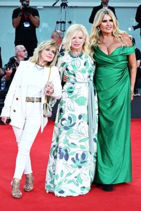 Venice, 80th Venice Film Festival 2023, Evening 6. Red Carpet Diva and Woman. Venice, 80th Venice Film Festival 2023, Evening 6. Red Carpet Diva and Woman. In the photo Rita Pavone, Sandra Milo, Tiziana Rocca Venice -  Copyright: xIPA ABACAx BRIPA20230904_1304 IPA ABACAx BRIPA20230904_1304