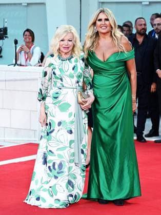 Venice, 80th Venice Film Festival 2023, Evening 6. Red Carpet Diva and Woman. Venice, 80th Venice Film Festival 2023, Evening 6. Red Carpet Diva and Woman. In the photo Sandra Milo and Tiziana Rocco Venice -  Copyright: xIPA ABACAx BRIPA20230904_1309 IPA ABACAx BRIPA20230904_1309