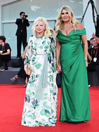 Venice, 80th Venice Film Festival 2023 - evening 6 - red carpet DIVA AND WOMAN - In the photo: Sandra Mllo and Tiziana Rocca  Copyright: xSimonexComix xipa-agency.netx xPoolxPhotoxEventsx02x IPA_IPA40066908