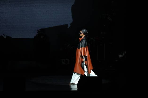 RECORD DATE NOT STATED NYFW: Nicole Benefield Portfolio Parade At HFR 16th Annual Fashion Show & Style Awards. (NEW) NYFW: Nicole Benefield Portfolio Parade At HFR 16th Annual Fashion Show & Style Awards. September 05, 2023, Harlem, New York, USA: Nicole Benefield Portfolio Parade during the HFR 16th Annual Fashion Show & Style Awards during NYFW taking place at Apollo Theater in Harlem. This year s theme is Remix and the awards are presented to individuals who embody brilliance, integrity and creativity in their fields and with the presence of HFR founder & CEO Brandice Daniel. There was a Hip Hop musical presentations to celebrate 50 years of Hip Hop Music by American Rapper, Doug E Fresh. Credit: Niyi Fote Thenews2 (Foto: Niyi Fote Thenews2 imago images) NY  Copyright: xNiyixFotex
