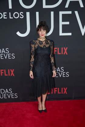 The Widows of Thursdays Tv Series Premiere September 5, 2023, Mexico City, Mexico: Mayra Hermosillo poses for photos during the red carpet of the Premier for ˜The Widows of Thursdays™ (Las Viudas de los Jueves) Netflix original series . on September 5, 2023 in Mexico City, Mexico. (Photo by Jaime Nogales Eyepix Group) Copyright: xJaimexNogales xEyepixxGroupx JN_05082023_98746