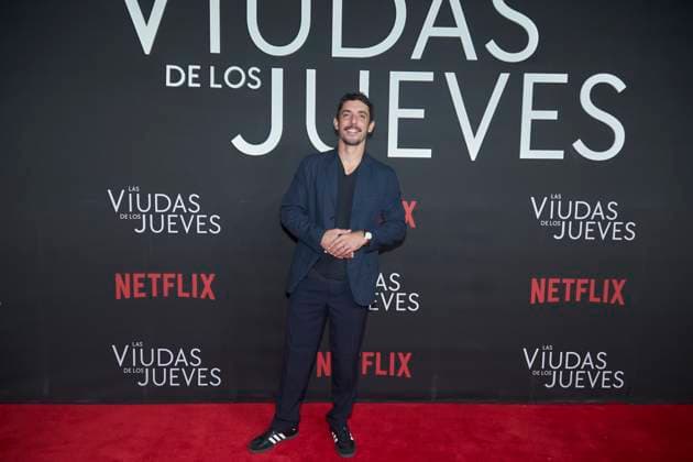 September 5, 2023, Mexico City, Mexico:Alberto Guerra poses for photos during the red carpet of the Premier for Ã¢â‚¬ËœThe Widows of ThursdaysÃ¢â‚¬â ¢ (Las Viudas de los Jueves) Netflix original series . on September 5, 2023 in Mexico City, Mexico. Mexico City Mexico - ZUMAe321 20230905_zia_e321_044 Copyright: xJaimexNogalesx