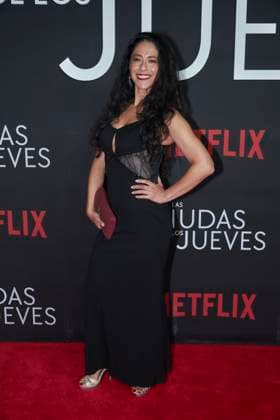 September 5, 2023, Mexico City, Mexico: Tsayamhall Esquivel poses for photos during the red carpet of the Premier for Ã¢â‚¬ËœThe Widows of ThursdaysÃ¢â‚¬â ¢ (Las Viudas de los Jueves) Netflix original series . on September 5, 2023 in Mexico City, Mexico. Mexico City Mexico - ZUMAe321 20230905_zia_e321_072 Copyright: xJaimexNogalesx