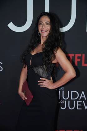 September 5, 2023, Mexico City, Mexico: Tsayamhall Esquivel poses for photos during the red carpet of the Premier for Ã¢â‚¬ËœThe Widows of ThursdaysÃ¢â‚¬â ¢ (Las Viudas de los Jueves) Netflix original series . on September 5, 2023 in Mexico City, Mexico. Mexico City Mexico - ZUMAe321 20230905_zia_e321_073 Copyright: xJaimexNogalesx