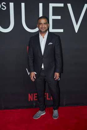 September 5, 2023, Mexico City, Mexico: Jean Duverger poses for photos during the red carpet of the Premier for Ã¢â‚¬ËœThe Widows of ThursdaysÃ¢â‚¬â ¢ (Las Viudas de los Jueves) Netflix original series . on September 5, 2023 in Mexico City, Mexico. Mexico City Mexico - ZUMAe321 20230905_zia_e321_097 Copyright: xJaimexNogalesx