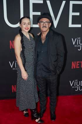 September 5, 2023, Mexico City, Mexico: Zuria Vega and Gerardo Trejoluna pose for photos during the red carpet of the Premier for Ã¢â‚¬ËœThe Widows of ThursdaysÃ¢â‚¬â ¢ (Las Viudas de los Jueves) Netflix original series . on September 5, 2023 in Mexico City, Mexico. Mexico City Mexico - ZUMAe321 20230905_zia_e321_104 Copyright: xJaimexNogalesx