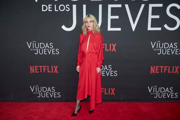 September 5, 2023, Mexico City, Mexico: Cassandra Ciangherotti poses for photos during the red carpet of the Premier for Ã¢â‚¬ËœThe Widows of ThursdaysÃ¢â‚¬â ¢ (Las Viudas de los Jueves) Netflix original series . on September 5, 2023 in Mexico City, Mexico. Mexico City Mexico - ZUMAe321 20230905_zia_e321_128 Copyright: xJaimexNogalesx
