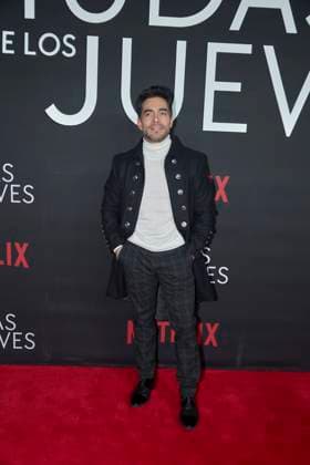 September 5, 2023, Mexico City, Mexico: Omar Chaparro pose for photos during the red carpet of the Premier for Ã¢â‚¬ËœThe Widows of ThursdaysÃ¢â‚¬â ¢ (Las Viudas de los Jueves) Netflix original series . on September 5, 2023 in Mexico City, Mexico. Mexico City Mexico - ZUMAe321 20230905_zia_e321_150 Copyright: xJaimexNogalesx