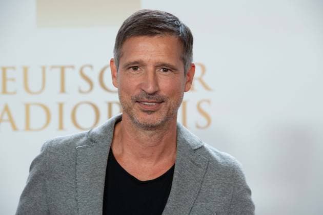 Andreas TUERCK, Türck, presenter red carpet, red carpet show, arrival, arrival, German Radio Award 2023 ceremony in Hamburg on 07 09 2022,