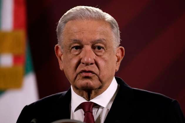 The president of Mexico, AndrÃ s Manuel Lopez Obrador in conference with reporters September 7, 2023, Mexico City, Mexico: The President of Mexico, AndrÃ s Manuel Lopez Obrador at the press conference before reporters at the National Palace in Mexico City. on September 7, 2023 in Mexico City, Mexico (Photo by Luis Barron Eyepix Group). Copyright: xLuisxBarronx xEyepixxGroupx LB_20230907_AMLO1