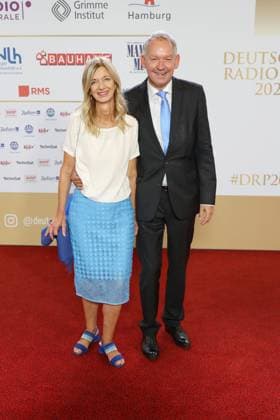 GERMAN RADIO AWARD 2023 07 09 2023 Christina Maria Peukert, Lutz Marmor, German Radio Award 2023 ceremony at the Neue Flora, Hamburg, 07 09 2023 Copyright: xEventpressxMPx