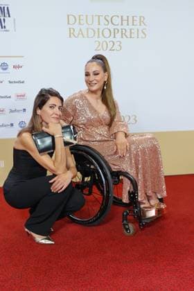 GERMAN RADIO AWARD 2023 07 09 2023 Linda Zervakis, Kristina Vogel, German Radio Award 2023 ceremony at the Neue Flora, Hamburg, 07 09 2023 Copyright: xEventpressxMPx