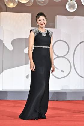 Venice Film Festival, Memory red carpet. Italy 08 Sep 2023 Maggie Gyllenhaal during Memory red carpet, at the 80th Venice International Film Festival on September 08, 2023 in Venice, Italy., Credit:Maria Laura Antonelli Avalon Italy, Venice  Copyright: xMariaxLauraxAntonellix xAvalonx 0803840733
