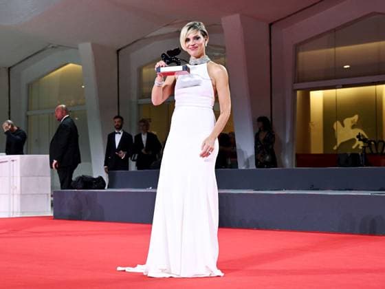 Venice, 80th Venice Film Festival 2023 - evening 11. Red Carpet Award winners In the photo: Micaela Ramazzotti  Copyright: xManuelexMangiarottix xipa-agencyx xPoolxPhotoxEventsx02x IPA_IPA40180532