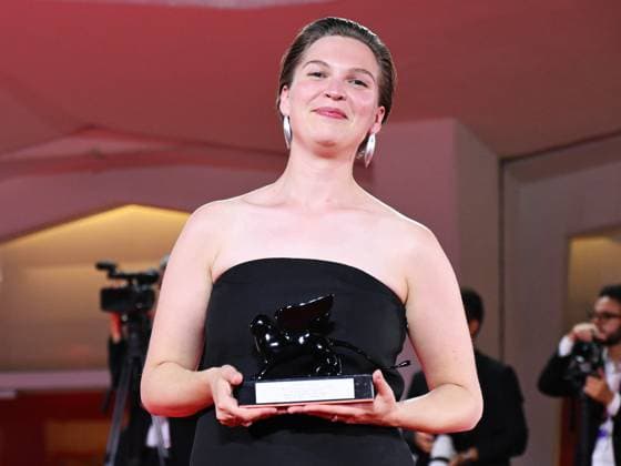 Venice, 80th Venice Film Festival 2023 - evening 11. Red Carpet Award winners In the photo: Celine Daemen  Copyright: xManuelexMangiarottix xipa-agencyx xPoolxPhotoxEventsx02x IPA_IPA40181397