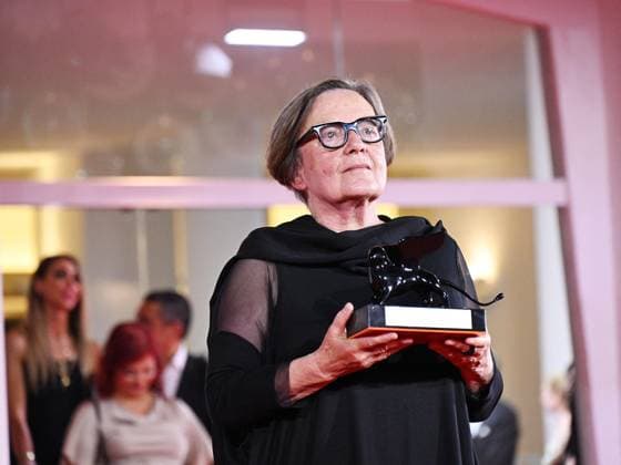 Venice, 80th Venice Film Festival 2023 - evening 11. Red Carpet Awarded Venice, 80th Venice Film Festival 2023 - evening 11. Red Carpet Award winners In the photo: Marcin Wierzchoslawski and Agnieszka Holland Venice Italy  Copyright: xIPA ABACAx BRIPA20230909_994 IPA ABACAx BRIPA20230909_994