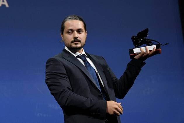 80th Venice Film Festival 2023, Awards ceremony - Awards ceremony 80th Venice Film Festival 2023, Awards ceremony - Awards ceremony . Pictured: Alain Parroni, SPECIAL ORIZZONTI JURY PRIZE to: AN EXTERMINATE SUNDAY Venice Italy  Copyright: xIPA ABACAx BRIPA20230909_1178 IPA ABACAx BRIPA20230909_1178