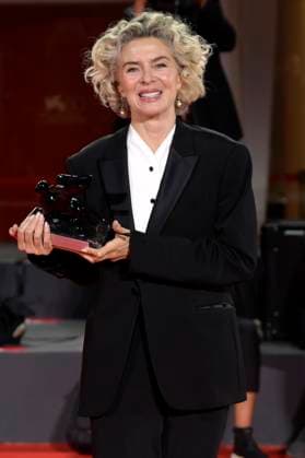 Margarita Rosa De Francisco with the Orizzonti Award for Best Actress in El Paraiso at the photocall with the winners of the Biennale di Venezia 2023 80 Venice International Film Festival at Palazzo del Casino Venice, 09 09 2023. Foto:xA.xM.xTinghinox xFuturexImagex preistraeger_3949