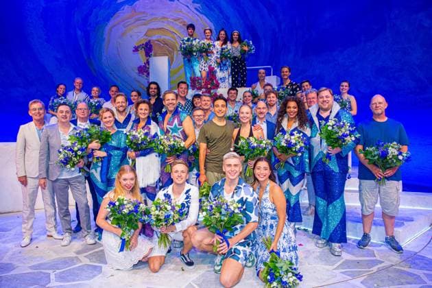 Bilder des Jahres 2023, Entertainment 09 September Entertainment Themen der Woche KW36 Entertainment Bilder des Tages AMSTERDAM - The cast after the premiere of Mamma Mia!, the updated version of the musical. ANP WESLEY DE WIT netherlands out - belgium out  Copyright: xx x477866253x originalFilename: 477866253.jpg