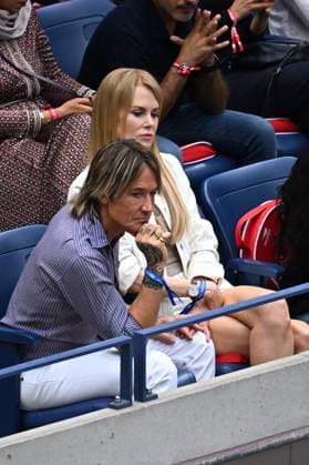 Nicole Kidman And Keith Urban Attend US Open - NYC Singer Keith Urban and actress Nicole Kidman during the men s final at the 2023 US Open at Billie Jean National Tennis Center in New York City, NY, USA, on September 10, 2023. Photo by Corinne Dubreuil ABACAPRESS.COM New York City NY United States  Copyright: xDubreuilxCorinne ABACAx 867138_005 DubreuilxCorinne ABACAx 867138_005