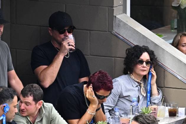 Leonardo DiCaprio Attends US Open - NYC American actor Leonardo Dicaprio during the men s final at the 2023 US Open at Billie Jean National Tennis Center in New York City, NY, USA, on September 10, 2023. Photo by Corinne Dubreuil ABACAPRESS.COM New York City NY United States  Copyright: xDubreuilxCorinne ABACAx 867139_002 DubreuilxCorinne ABACAx 867139_002