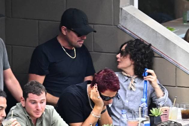 Leonardo DiCaprio Attends US Open - NYC American actor Leonardo Dicaprio during the men s final at the 2023 US Open at Billie Jean National Tennis Center in New York City, NY, USA, on September 10, 2023. Photo by Corinne Dubreuil ABACAPRESS.COM New York City NY United States  Copyright: xDubreuilxCorinne ABACAx 867139_003 DubreuilxCorinne ABACAx 867139_003