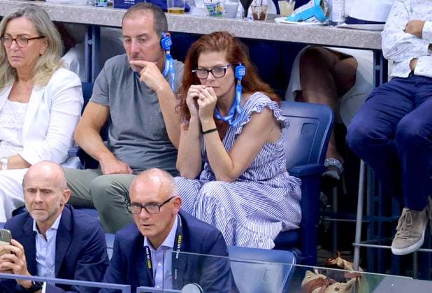 Celebs Attend US Open - NYC Debra Messing attends the men s final at The US Open in New York City, NY, USA on September 10, 2023. Photo by Dylan Travis ABACAPRESS.COM New York City NY United States  Copyright: xDylanxTravis ABACAx 867151_004 DylanxTravis ABACAx 867151_004